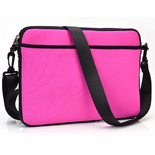 Universal Messenger/Sleeve Bag With Accessories Pocket And Shoulder Strap Fits- Acer C720P