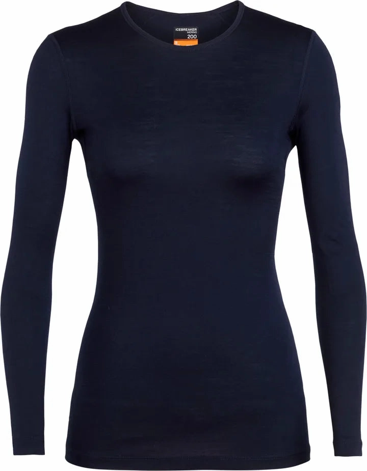 100% Authentic ICEBREAKER Women's 200 g/m Oasis Merino L/S Crew online sale, our discount Items at clearance price, bottom price, hurry up to buy our Items.