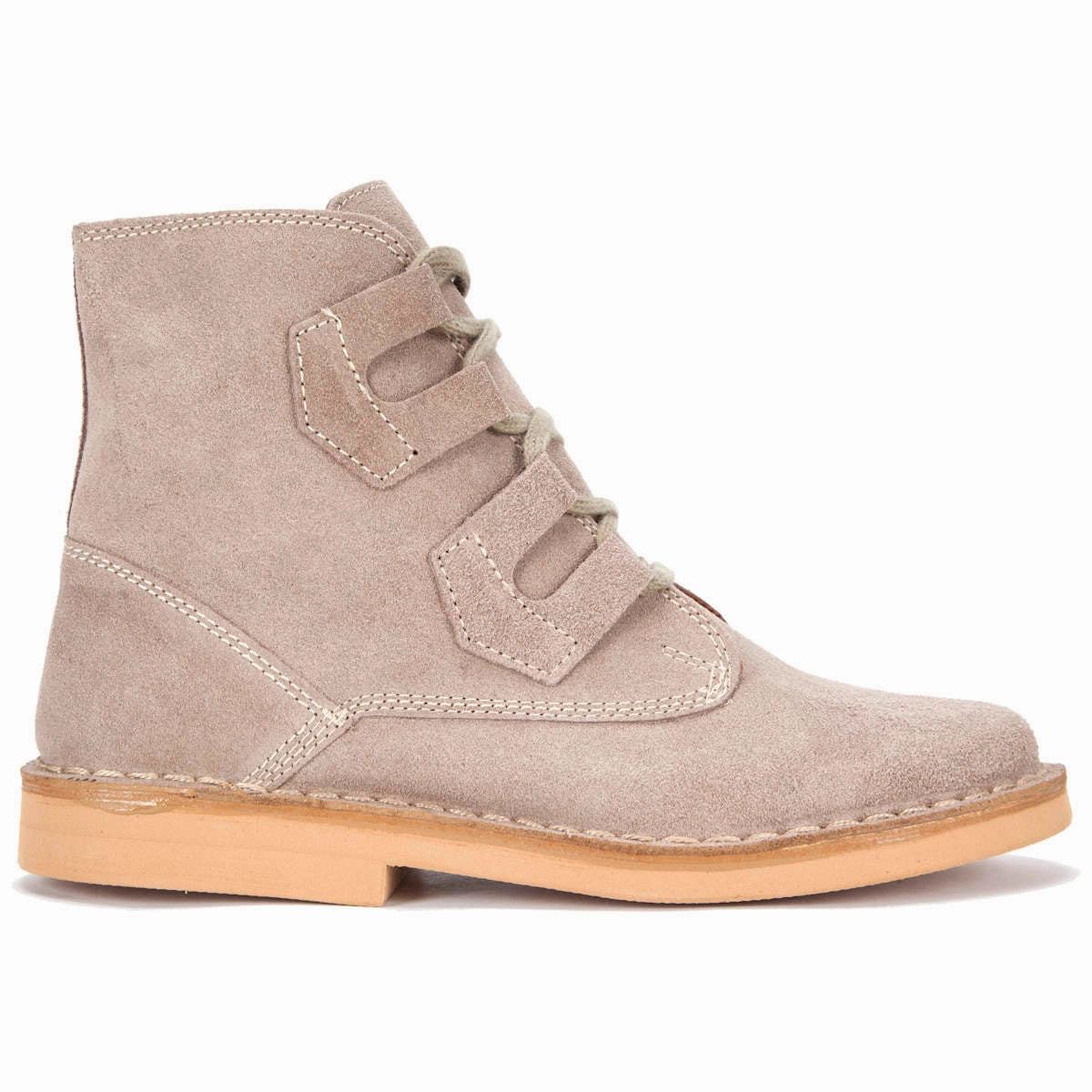 Big Discount For 2025 Roamers Ghillie Tie Suede Desert Boots Taupe is best sell now, free shipping worldwide, purchase Items for your love.