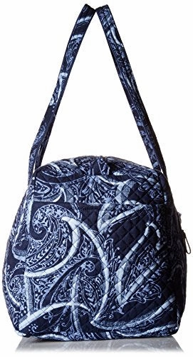 Vera Bradley Iconic Large Travel Duffel, Signature Cotton, Indio, One Size