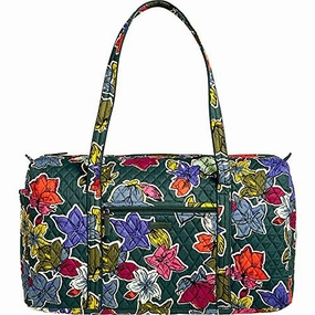 Vera Bradley Luggage Women's Large Duffel Falling Flowers Duffel