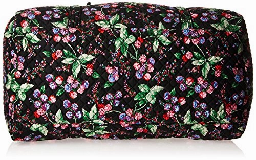 Vera Bradley Women's Iconic Large Travel Duffel-Signature, Winter Berry, One Size