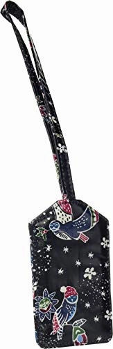Vera Bradley Women's Iconic Luggage Tag Holiday Owls One Size