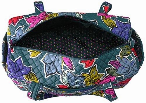 Vera Bradley Women'S Iconic Small Duffel, Falling Flowers