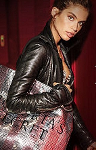 Victoria'S Secret Weekender Duffle Travel Bag (Pink Bling Sequin Stripes)