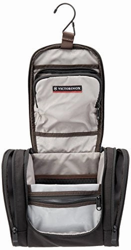 Victorinox Lifestyle Accessories 4.0 Hanging Toiletry Kit (Black/Black Logo)