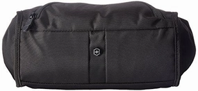 Victorinox Lumbar Pack Waist Tote With Rfid Protection, Black/Black Logo