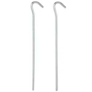 Select 2025 View 2025 Cheap Authentic Highlander Hooked Steel Wire Pegs 18cm - 10 Pack For Gaming , fast shipping and high quality, buy now!