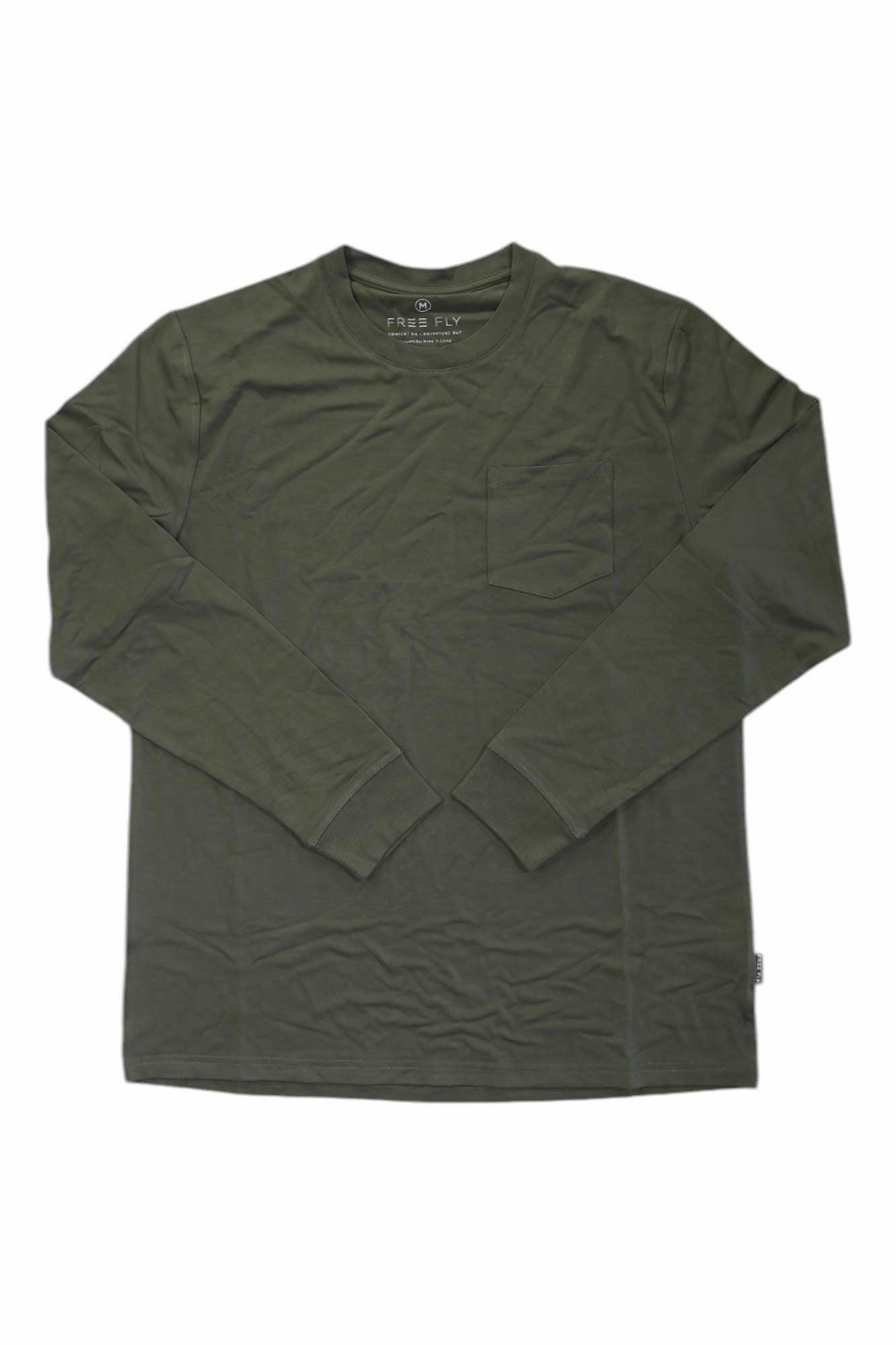 Enjoy 80% discount View 2025 Cheap Authentic Free Fly Mens Bamboo Flex LS Pocket Tee ,50-68%OFF online, up to 80% off, welcome to purchase our Items online store, 100% quality.