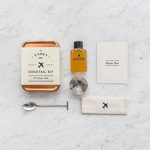 W&P MAS-CARRYKIT-MM Carry on Cocktail Kit, Moscow Mule, Travel Kit for Drinks on the Go, Craft Cocktails, TSA Approved