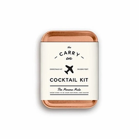 W&P MAS-CARRYKIT-MM Carry on Cocktail Kit, Moscow Mule, Travel Kit for Drinks on the Go, Craft Cocktails, TSA Approved