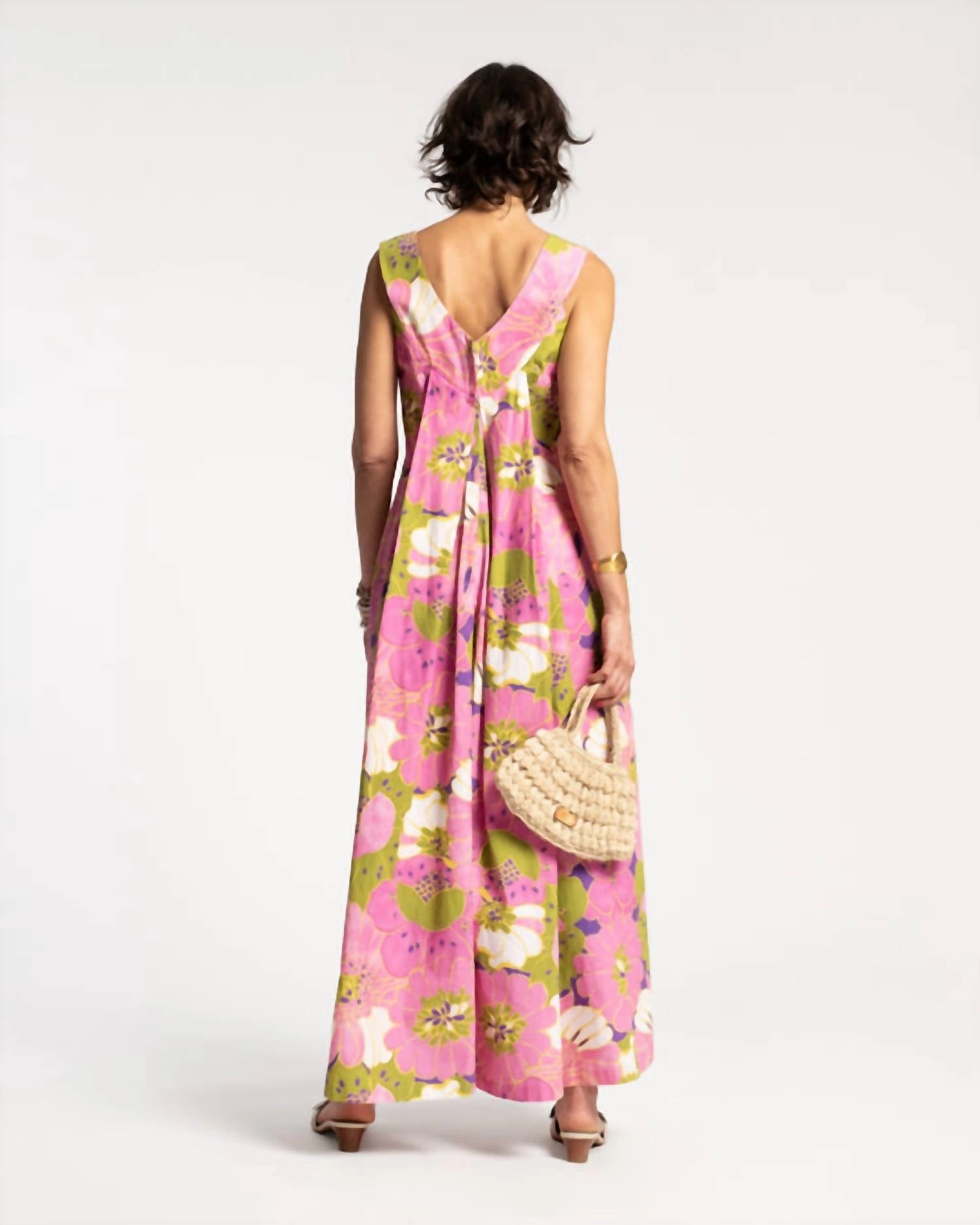 Waikiki Dress In African Daisy Print