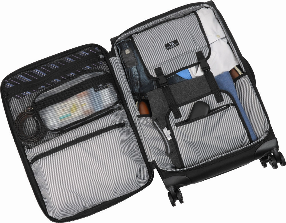 WallyBags Solutions 25 Expandable Spinner with Removable Garment Bag