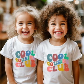 We're A Match- Cool Cousin Club Matching T-Shirts Holiday Collection - vacation wear sale