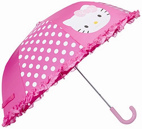 Western Chief Kids Character Umbrella, Hello Kitty Cutie Dot, One Size