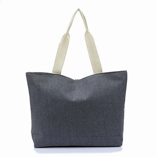 Women Canvas Travel Weekender Overnight Carry-on Shoulder Duffel Tote BagLadies Women Canvas Travel
