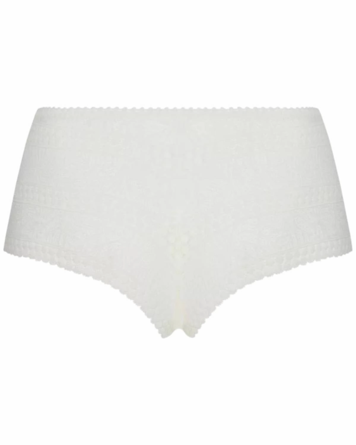 Women's Seduction Boyshort In Ecru Nacre