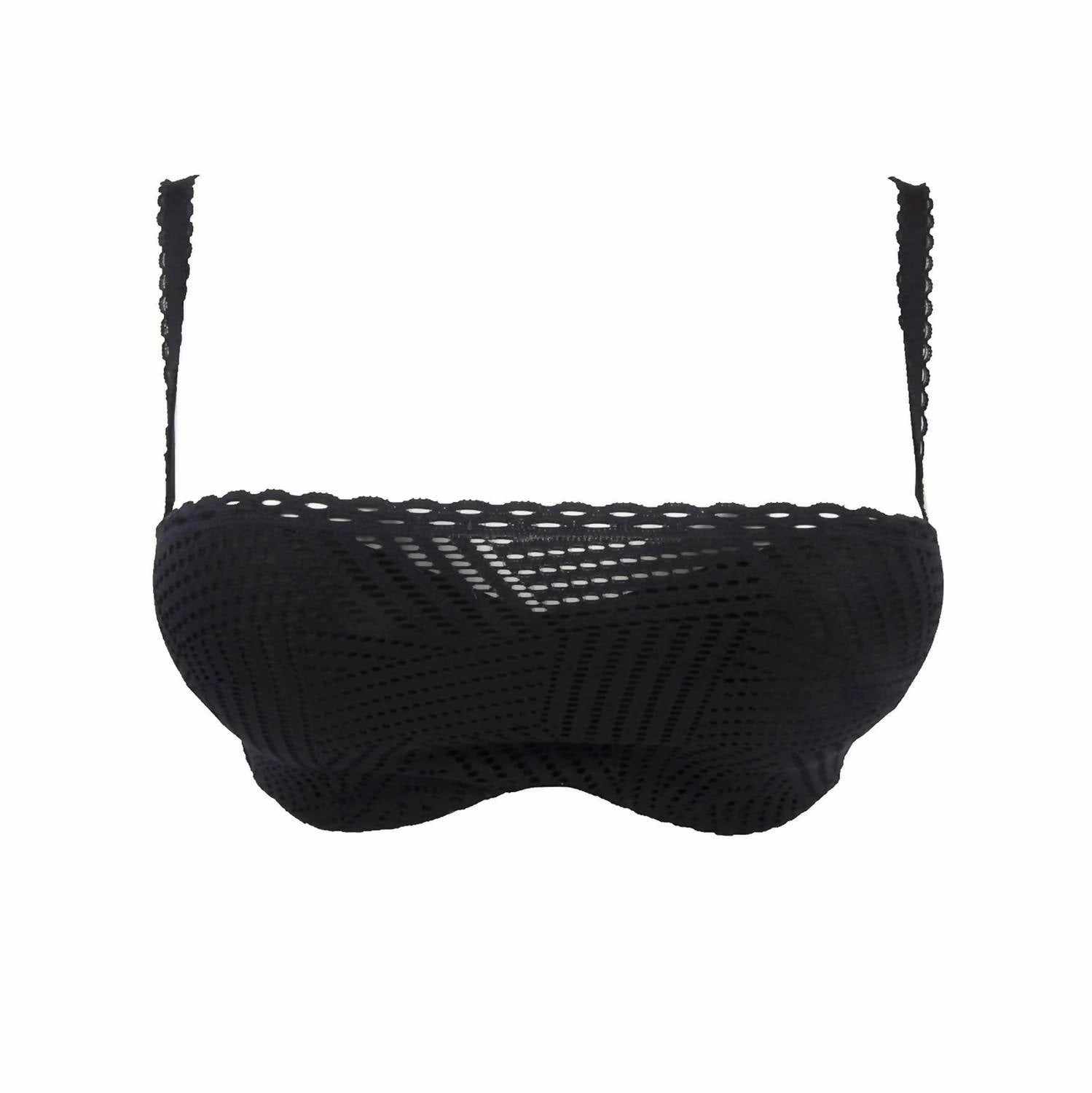 Women's Tressage Strapless Bra In Black