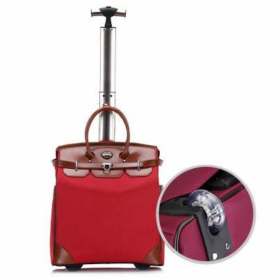 Women Small Carry-On Wheeled Travel Bag Fixed/Spinner Wheels Trolley Bag High Quality Travel