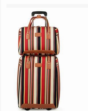 Women Travel Luggage Bag Cabin Luggage Suitcase Trolley Bag With Wheels Carry On Luggage Bag