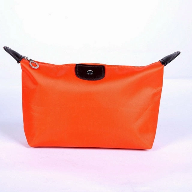 Women Travel Toiletry Make Up Cosmetic Pouch Bag Clutch Handbag Purses Case Cosmetic Bag For