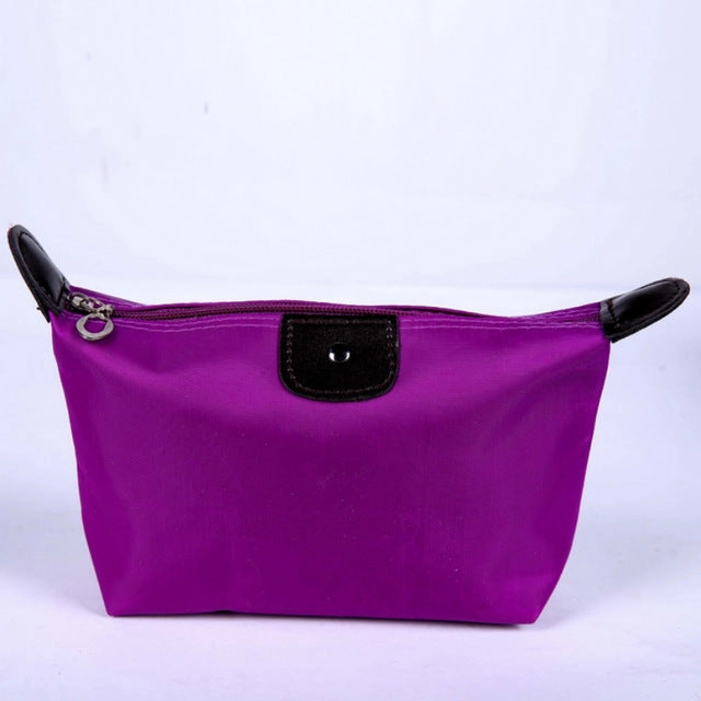 Women Travel Toiletry Make Up Cosmetic Pouch Bag Clutch Handbag Purses Case Cosmetic Bag For