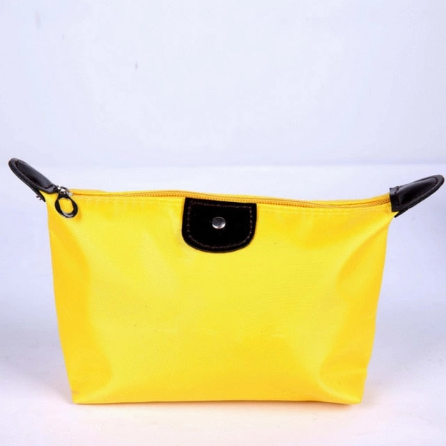 Women Travel Toiletry Make Up Cosmetic Pouch Bag Clutch Handbag Purses Case Cosmetic Bag For