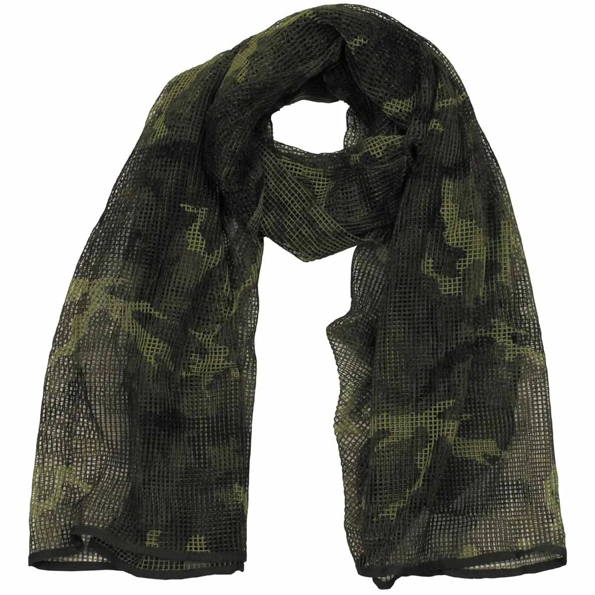 Great Deal On Cheap World Cup MFH Scrim Net Scarf Czech M95 Woodland Attractive & Durable buy more discount here now.