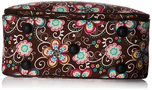 World Traveler Women'S Value Series 21-Inch Carry Duffel Bag, Brown Daisy, One Size