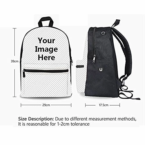 Youngerbaby Cute Dog Printing Backpack Unisex School Bag For Teens Boys Students