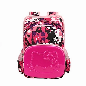 Yournelo Children'S Shell Bag Cartoon Rucksack School Backpack Bookbag (Hello Kitty Rose)