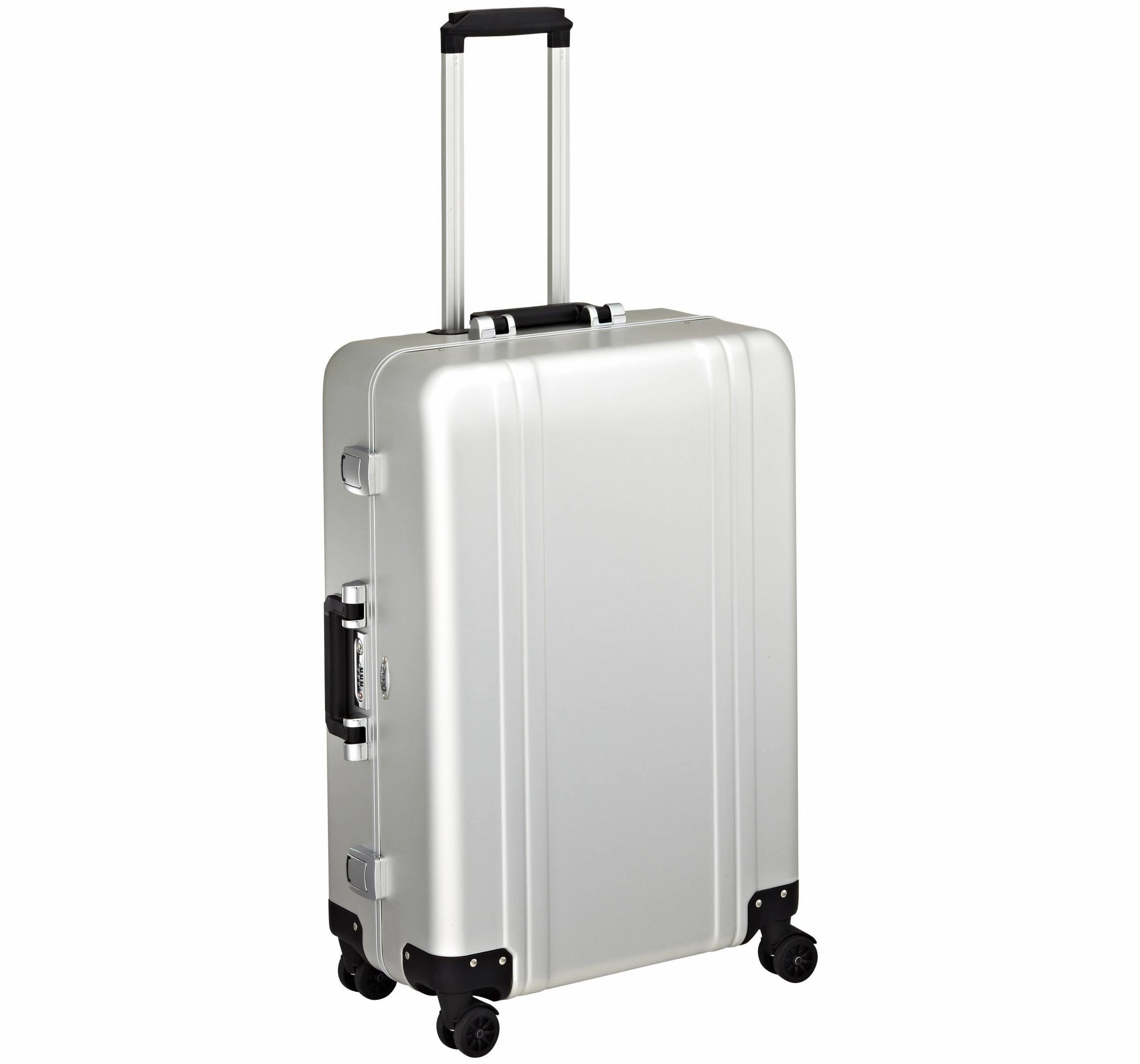 ZERO Halliburton Classic Aluminum 26 Inch 4 Wheel Spinner Travel Case