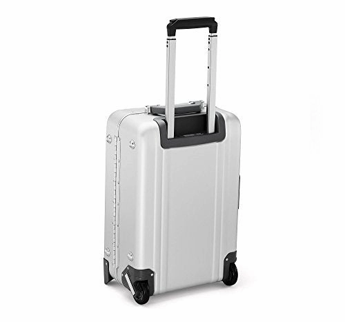 Zero Halliburton Classic Aluminum 2.0 - Carry-On 2 Wheel Luggage (SILVER)