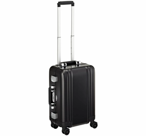 ZERO Halliburton Classic Aluminum Carry On 4 Wheel Spinner Travel Case