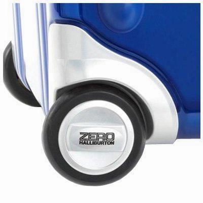 ZERO Halliburton Classic Polycarbonate 4-Wheel Spinner Travel Case