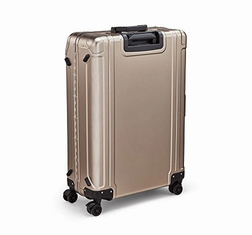 Zero Halliburton Geo Aluminum 3.0 28" Spinner Suitcase, 4-Wheel Luggage in Black