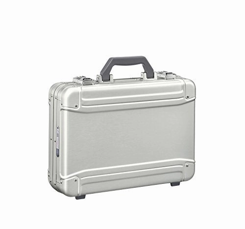 Zero Halliburton Geo Aluminum 3.0 Small Hardsided Attache Case in Silver
