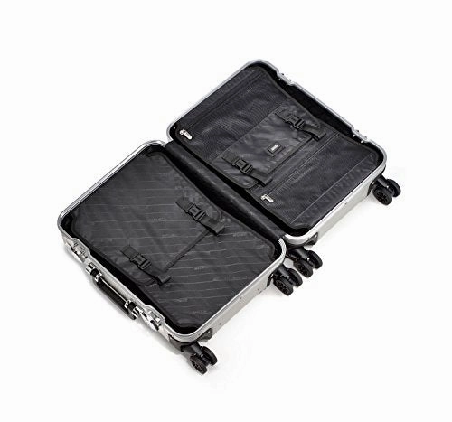 Zero Halliburton Geo Aluminum Carry-on 4 Wheel Spinner Travel Case (BRONZE)