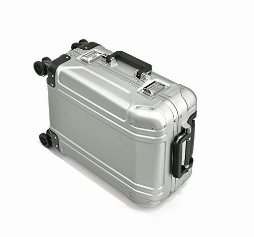 Zero Halliburton Geo Aluminum Carry-on 4 Wheel Spinner Travel Case (BRONZE)