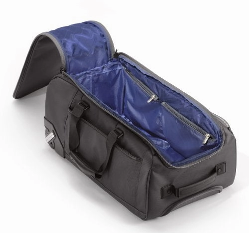 Zero Halliburton Zest Wheeled Carry-On Duffel, Black, One Size