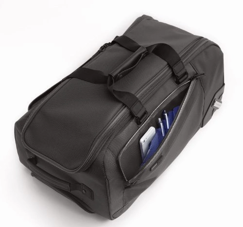 Zero Halliburton Zest Wheeled Carry-On Duffel, Black, One Size