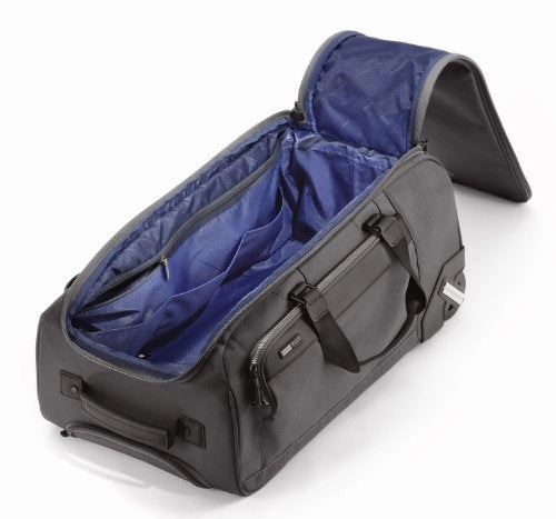 Zero Halliburton Zest Wheeled Carry-On Duffel, Black, One Size
