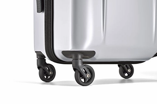 Zero Halliburton Zrl-20" International Carry-On 4-Wheel Spinner, White