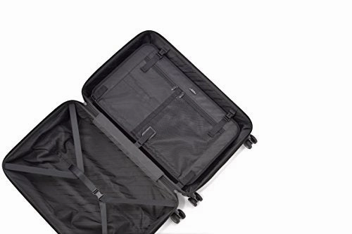 Zero Halliburton Zrl-22" Domstic Carry-On 4-Wheel Spinner, Red