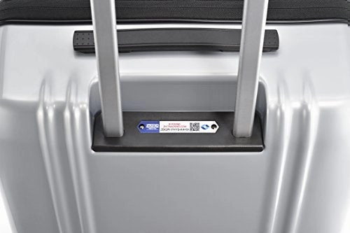 Zero Halliburton Zrl-22" Domstic Carry-On 4-Wheel Spinner, Red