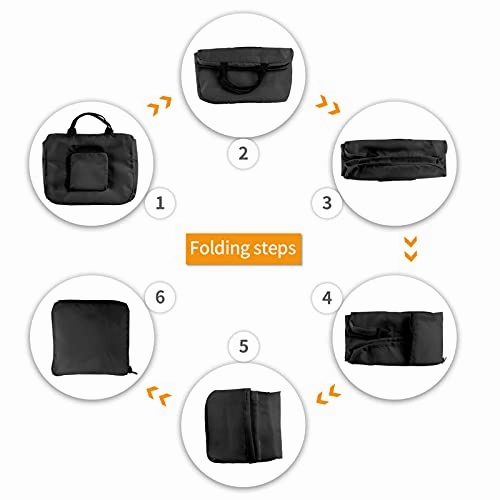 ZHUOBAIL Ka-pp_a A_lp-ha Ps-i 1911 KAP Fraternity Nupes Travel Duffel Bag Storage Packet Foldable Lightweight Portable High Capacity Tote Carry on Luggage Bags Handbag Box 16x6x12.6 inch