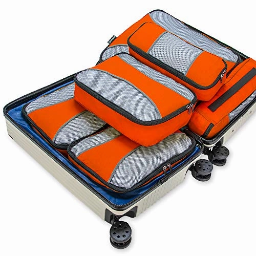 ZOMAKE 6 Set Packing Cubes for Travel - Lightweight Luggage Packing Organizer Travel Accessories