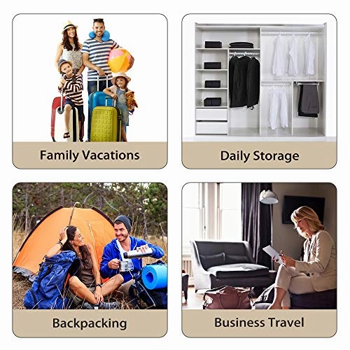 ZOMAKE 6 Set Packing Cubes for Travel - Lightweight Luggage Packing Organizer Travel Accessories