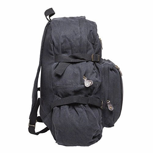 Zombie Outbreak Response Team Hello Kitty Backpack Bag, Black & Silver (large)