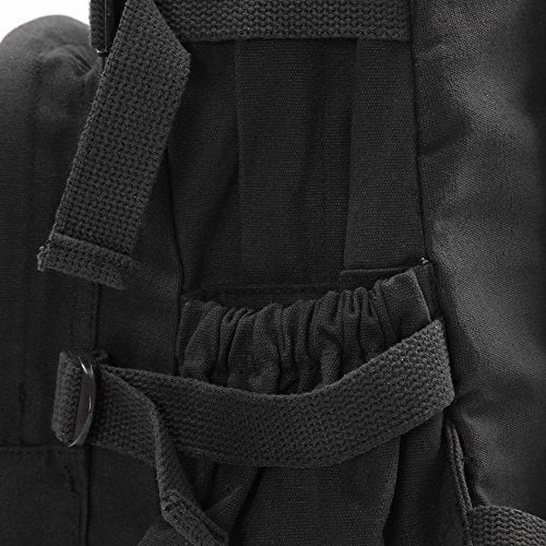 Zombie Outbreak Response Team Hello Kitty Backpack Bag, Black & Silver (large)